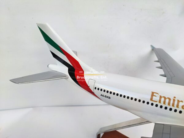 Model of A310-300 Emirates Airlines with detailed craftsmanship.